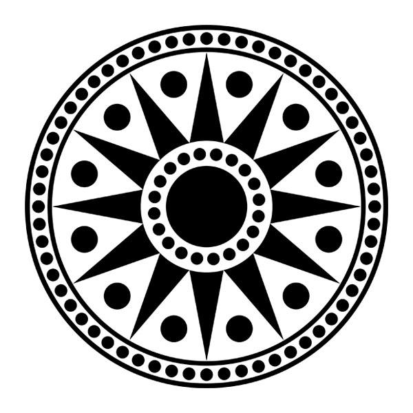 Wall Stickers: Celtic Sun