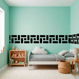Wall Stickers: Wall Border Greek Rectangles 11