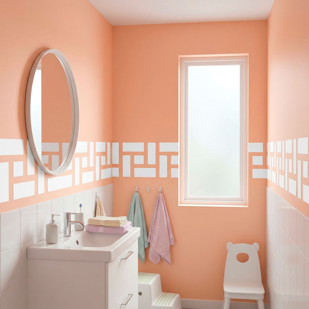 Wall Stickers: Wall Border Greek Rectangles