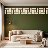 Wall Stickers: Wall Border Greek Rectangles 15