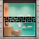 Wall Stickers: Wall Border Greek Rectangles 5