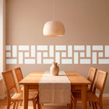 Wall Stickers: Wall Border Greek Rectangles 6