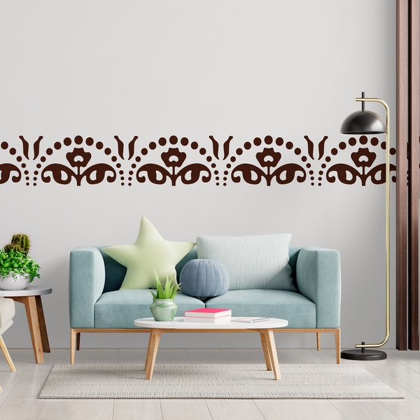 Wall Stickers: Wall Border Garden