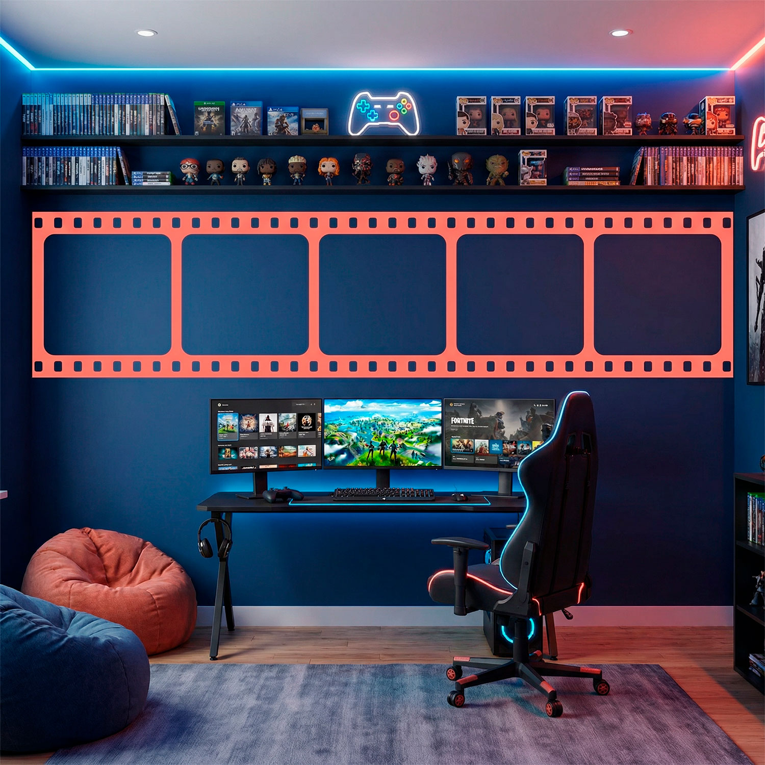 Wall Stickers: Border Movies