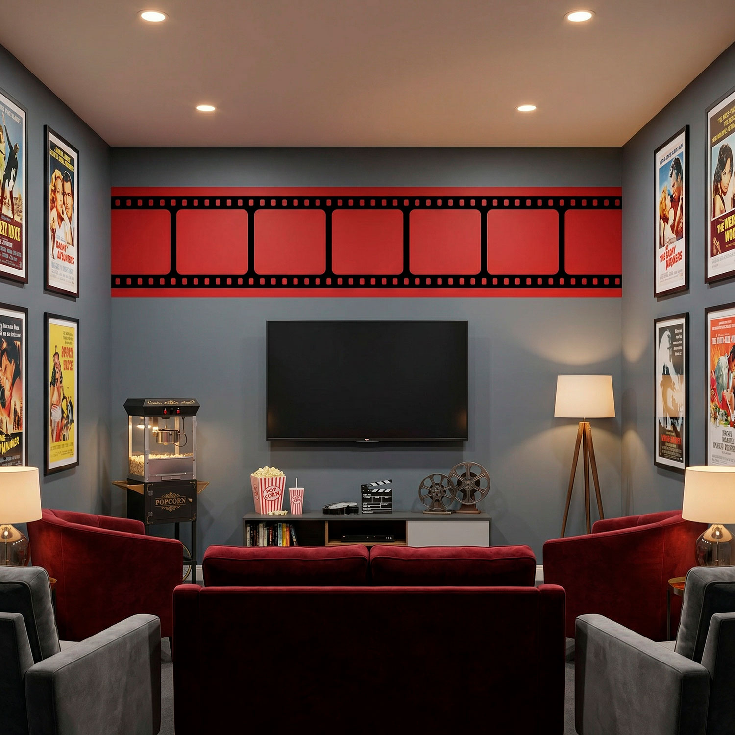 Wall Stickers: Border Movies