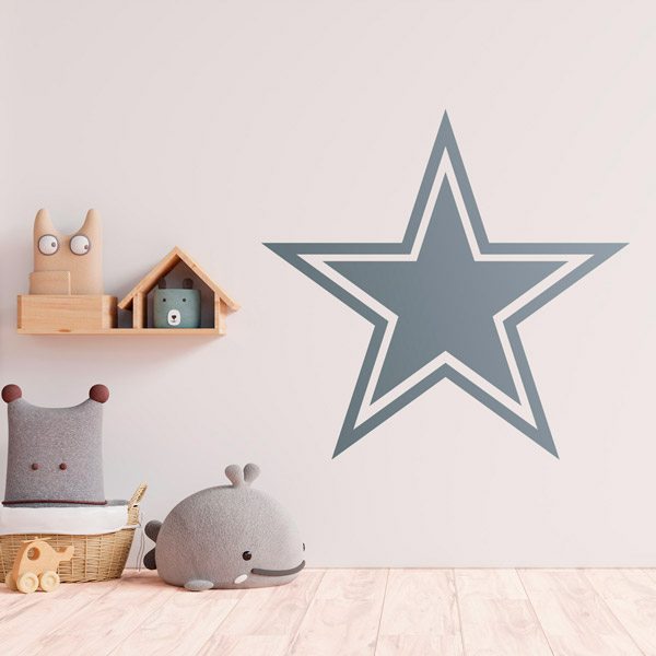 Wall Stickers: Contoured Star 0