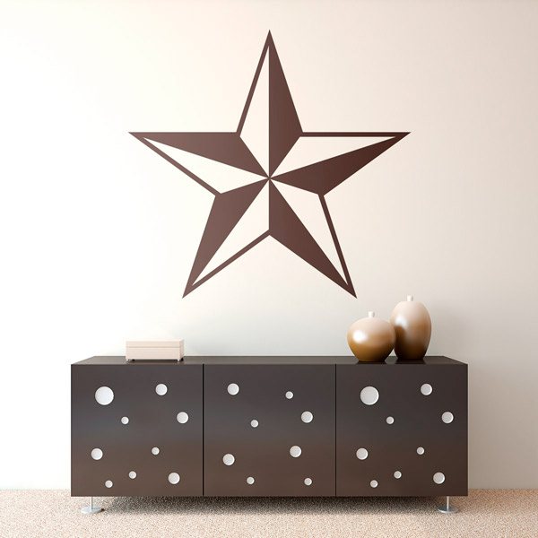 Wall Stickers: Unique Nautical Star
