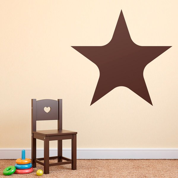 Wall Stickers: Pointed Star