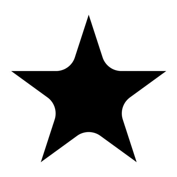 Wall Stickers: Pointed Star