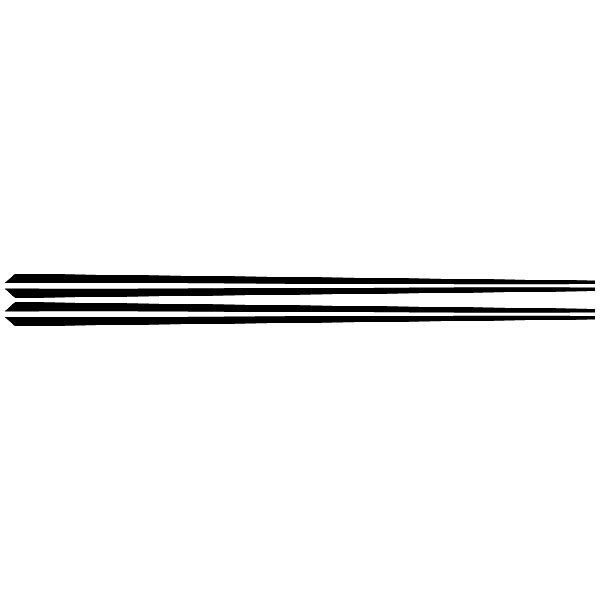 Car & Motorbike Stickers: Stripes kit 18