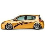 Car & Motorbike Stickers: Stripes kit 26