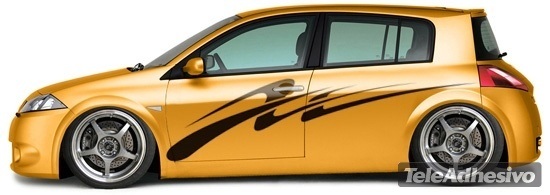 Car & Motorbike Stickers: Stripes kit 26