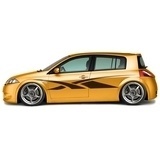 Car & Motorbike Stickers: Stripes kit 34