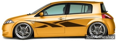 Car & Motorbike Stickers: Stripes kit 34 2