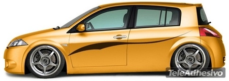 Car & Motorbike Stickers: Stripes kit 35 2