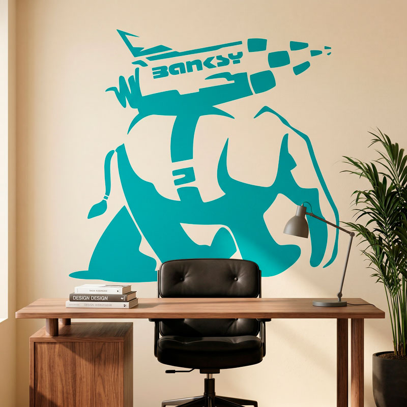 Banksy, Rocket Elephant 6/9