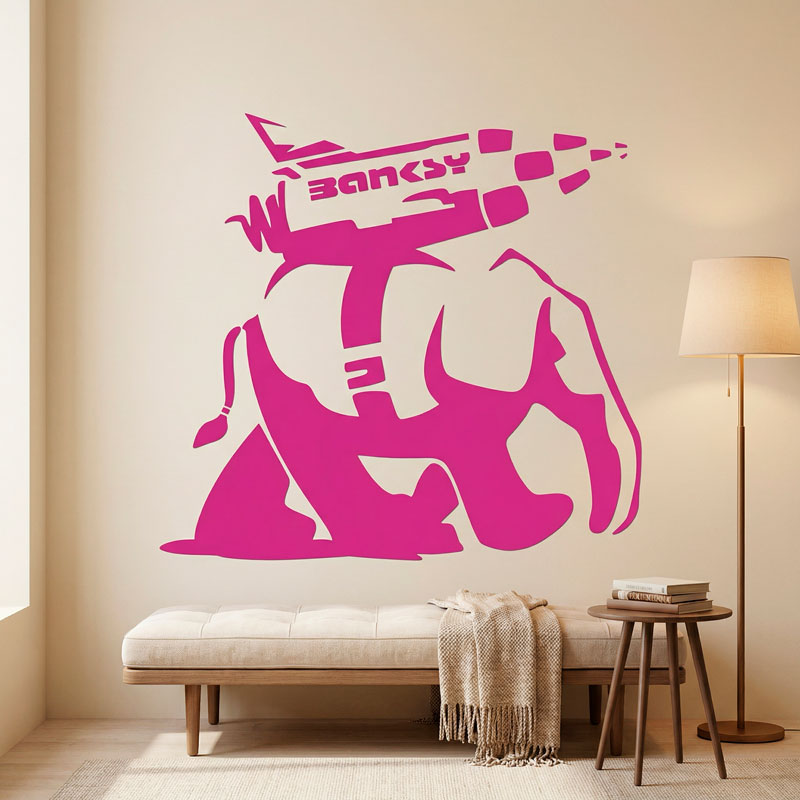 Banksy, Rocket Elephant 7/9