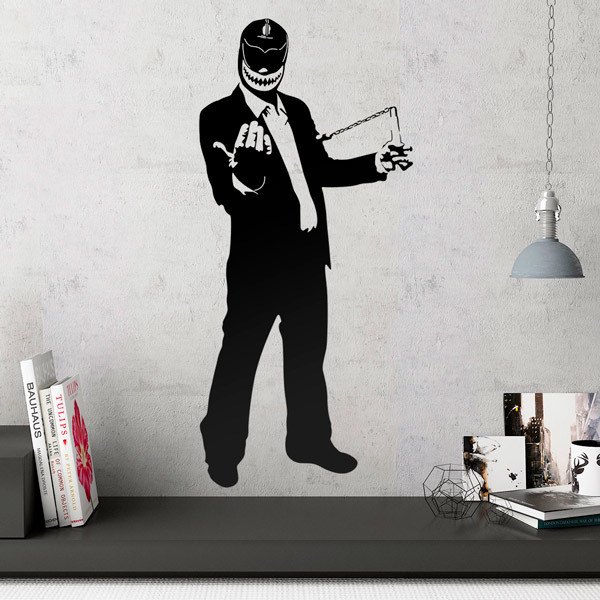 Wall Stickers: Banksy, Mexican Wrestler