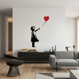 Wall Stickers: Banksy, Girl with a Balloon 12