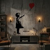 Wall Stickers: Banksy, Girl with a Balloon 8