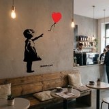 Wall Stickers: Banksy, Girl with a Balloon 9