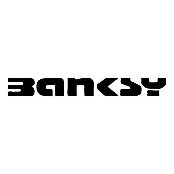 Wall Stickers: Banksy, Letters