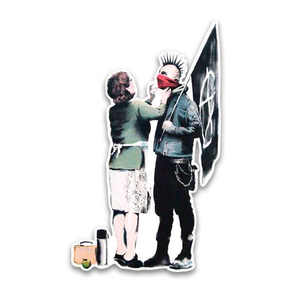 Wall Stickers: Banksy, Punk Mom