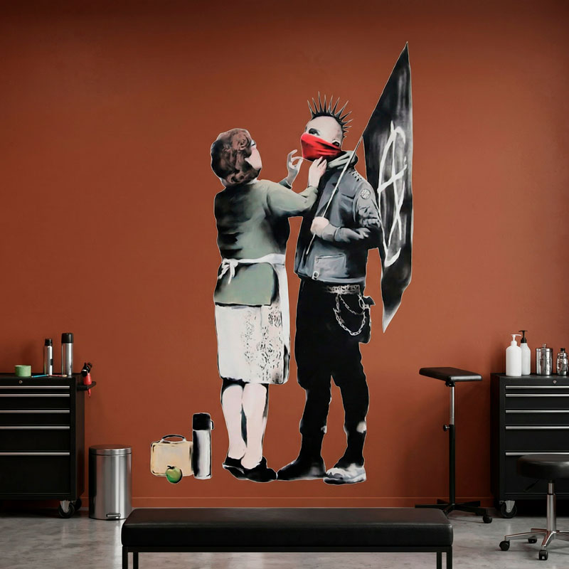 Banksy, Punk Mom 2/6