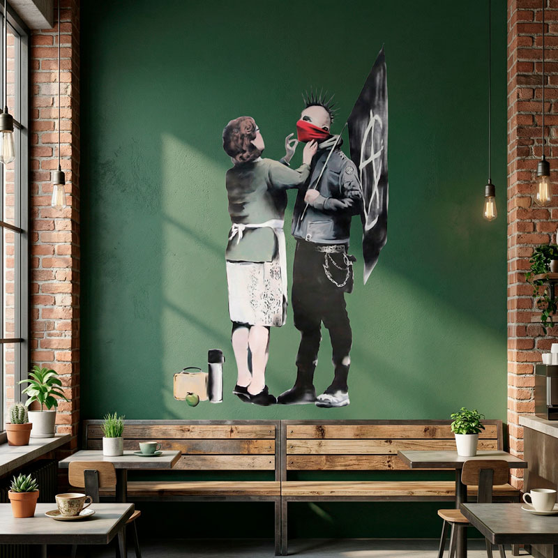 Banksy, Punk Mom 5/6