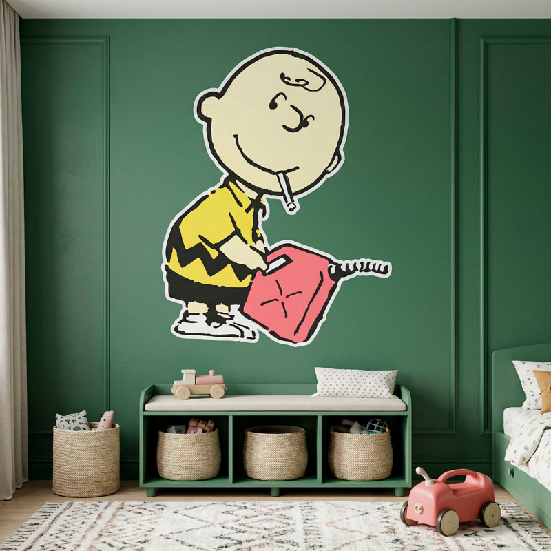 Banksy, Charlie Brown Gasoline 2