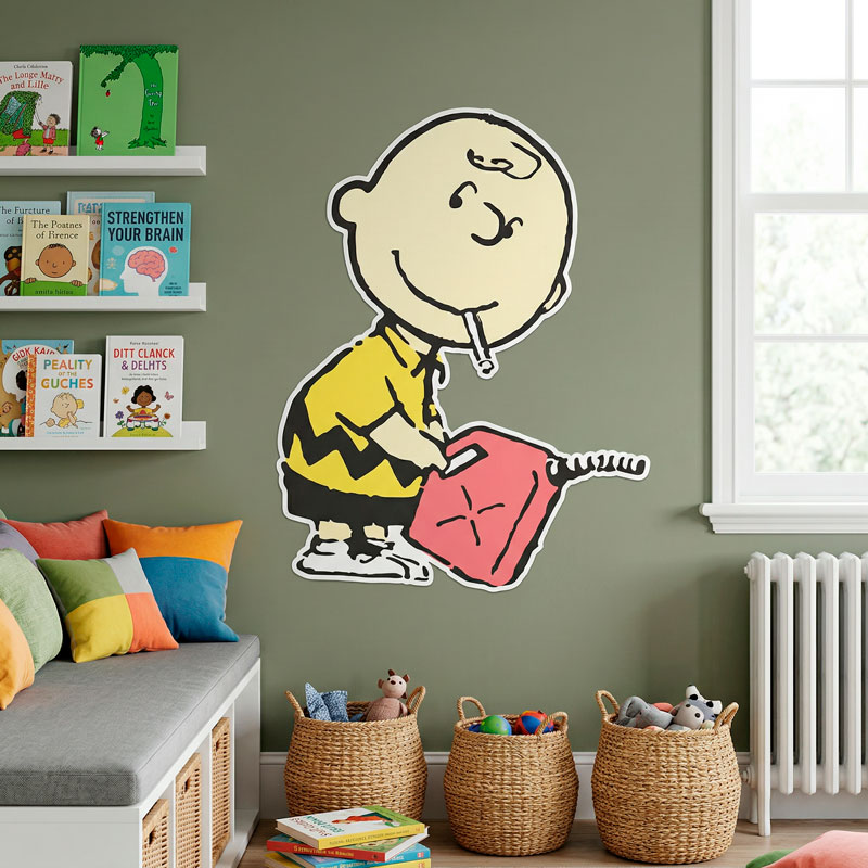 Banksy, Charlie Brown Gasoline 6