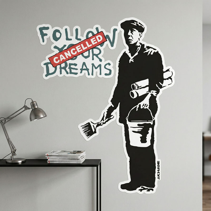 Banksy, Cancelled Dreams 2/11