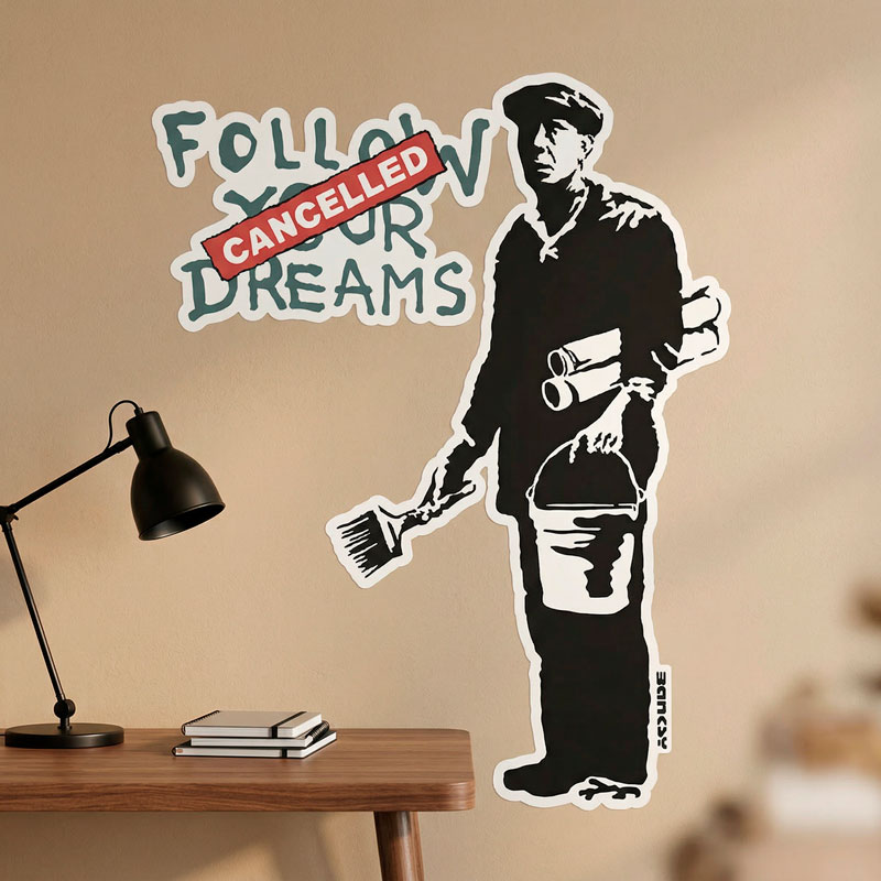 Banksy, Cancelled Dreams 4/11