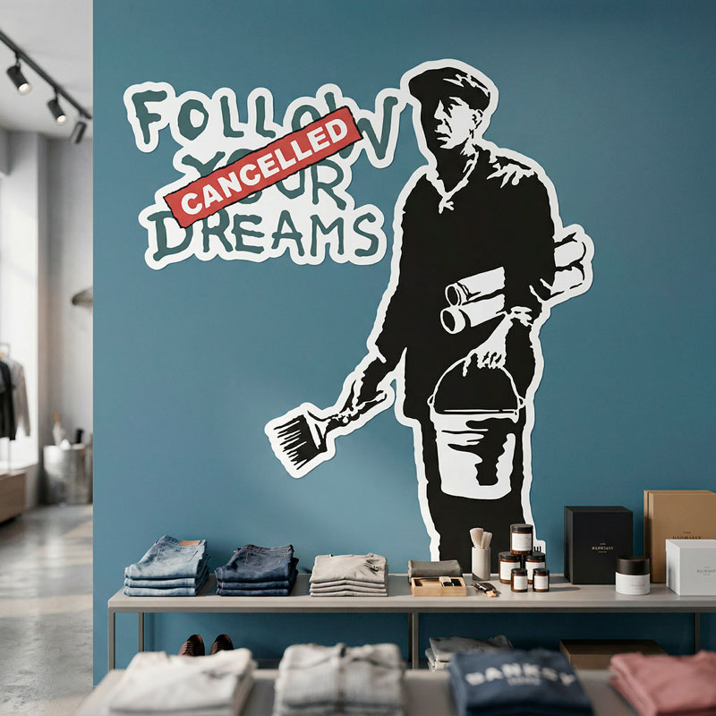 Banksy, Cancelled Dreams 6/11