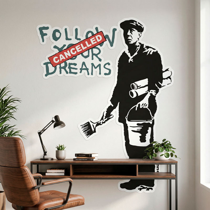 Banksy, Cancelled Dreams 8/11