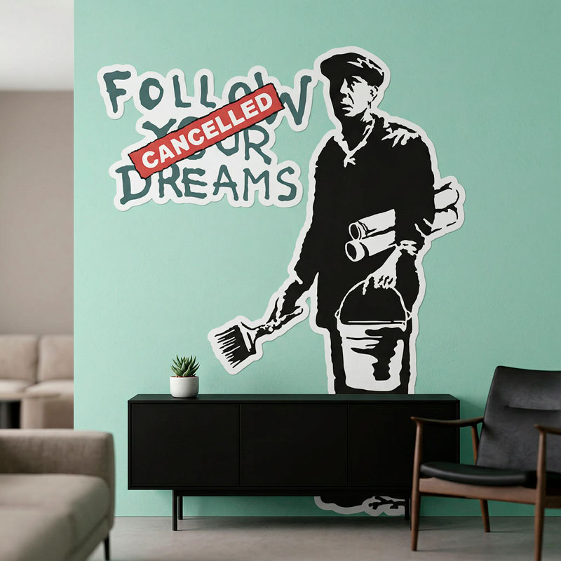 Banksy, Cancelled Dreams 10/11