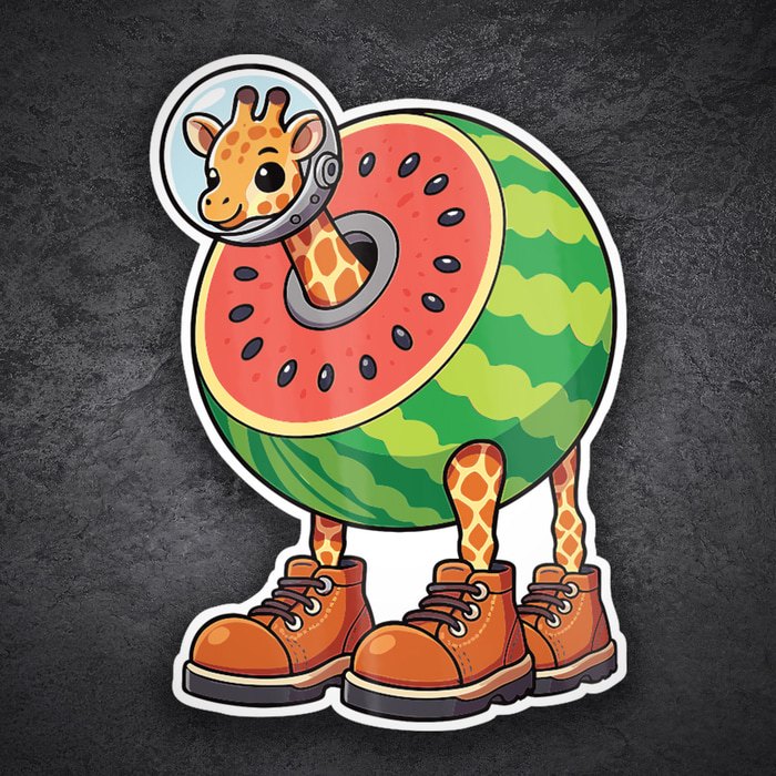 Car & Motorbike Stickers: Girafa Celestre