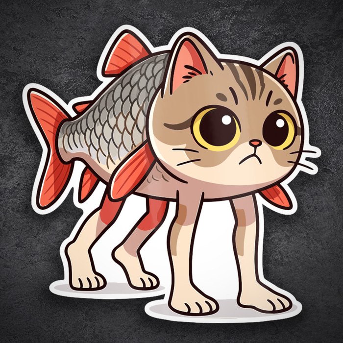 Car & Motorbike Stickers: Trulimero Trulicina