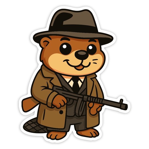 Car & Motorbike Stickers: Bobrito Bandito