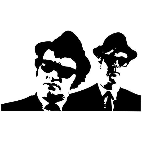 Wall Stickers: The Blues Brothers