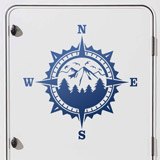 Car & Motorbike Stickers: Wind Rose Mountains 3