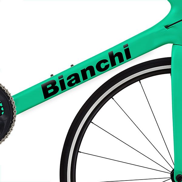 Bicycle road bike stickers Bianchi
