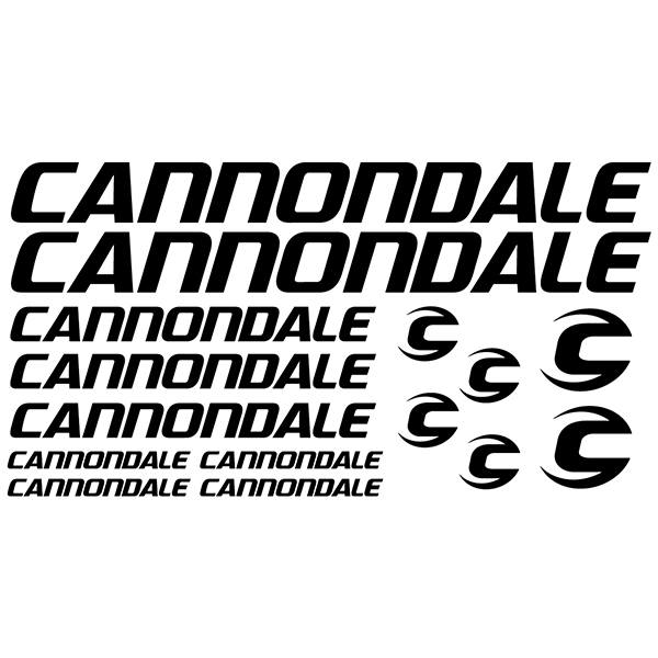 Car & Motorbike Stickers: Set 15X Bike MTB Cannondale Ultimate