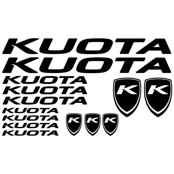 Car & Motorbike Stickers: Kit Bike Kuota