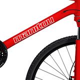 Car & Motorbike Stickers: Kit Bike MTB Manitou 2