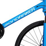 Car & Motorbike Stickers: Set 16X Bike MTB Mondraker Carbon 2