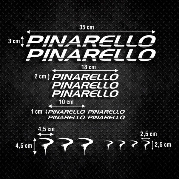 Car & Motorbike Stickers: Kit Bike Pinarello