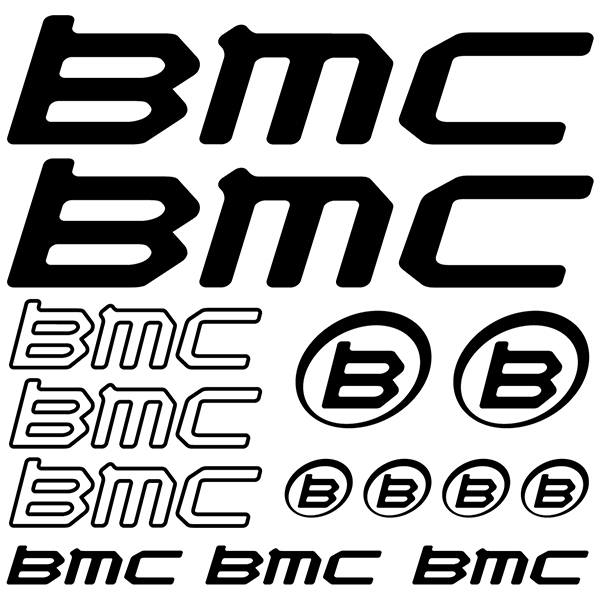 Bicycle road bike stickers BMC MuralDecal