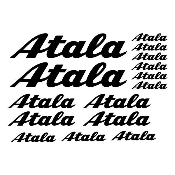 Car & Motorbike Stickers: Set 15X Atala