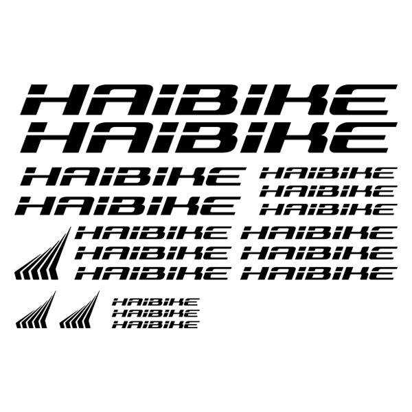 Car & Motorbike Stickers: Set 19X Haibike